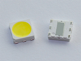 5050贴片LED发光二极管-0.5W白光六脚带散热片